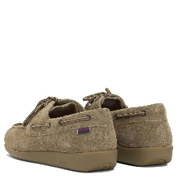 "Gary Jobson Suede" Lace-Up Loafers