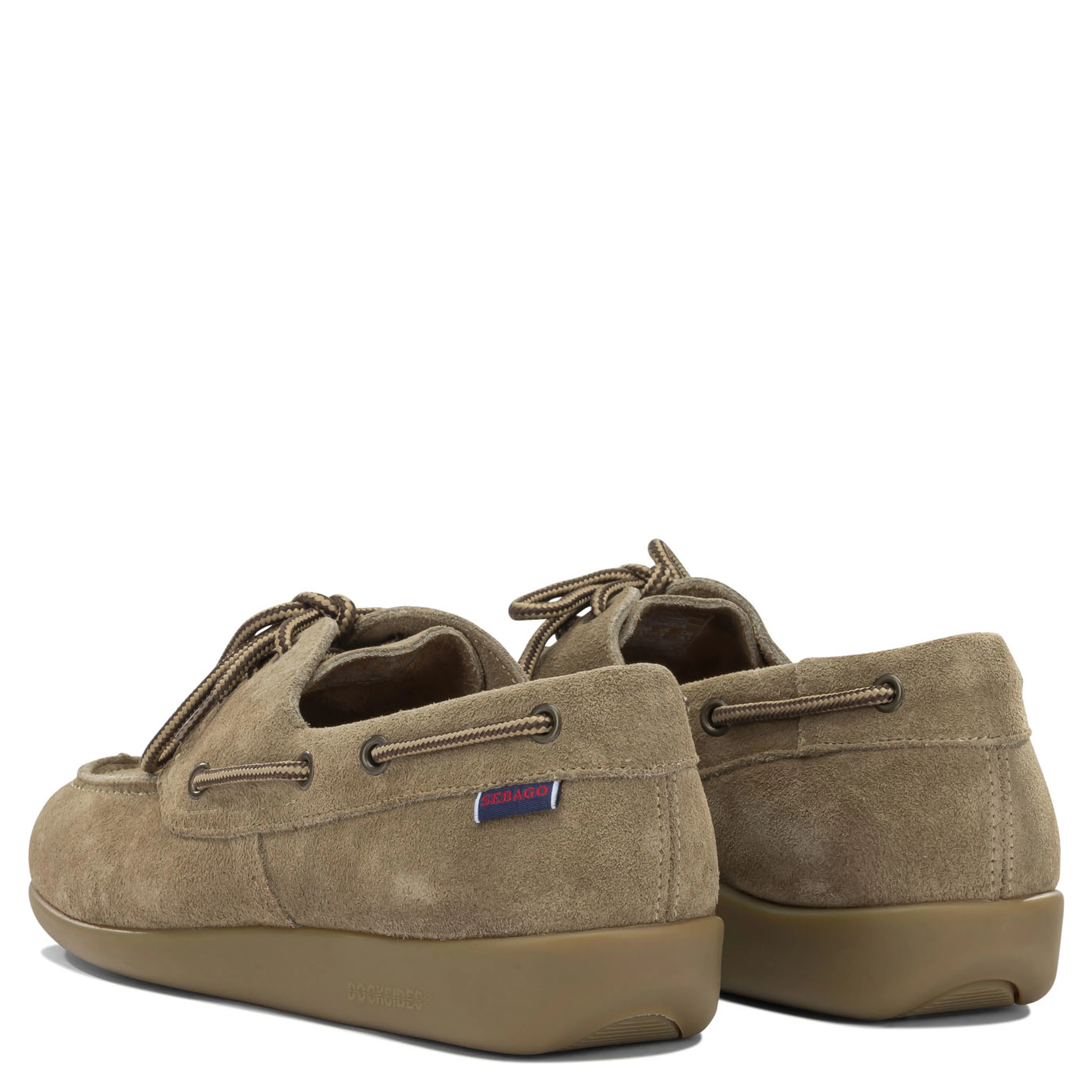 "Gary Jobson Suede" Lace-Up Loafers