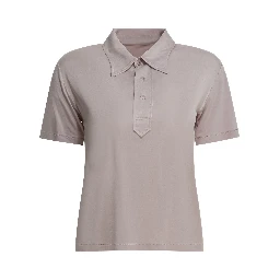 Polo shirt with buttons