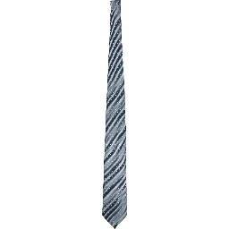 Polka dot silk tie