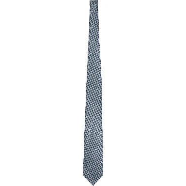 Polka dot silk tie