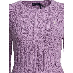 Crew-neck sweater with logo