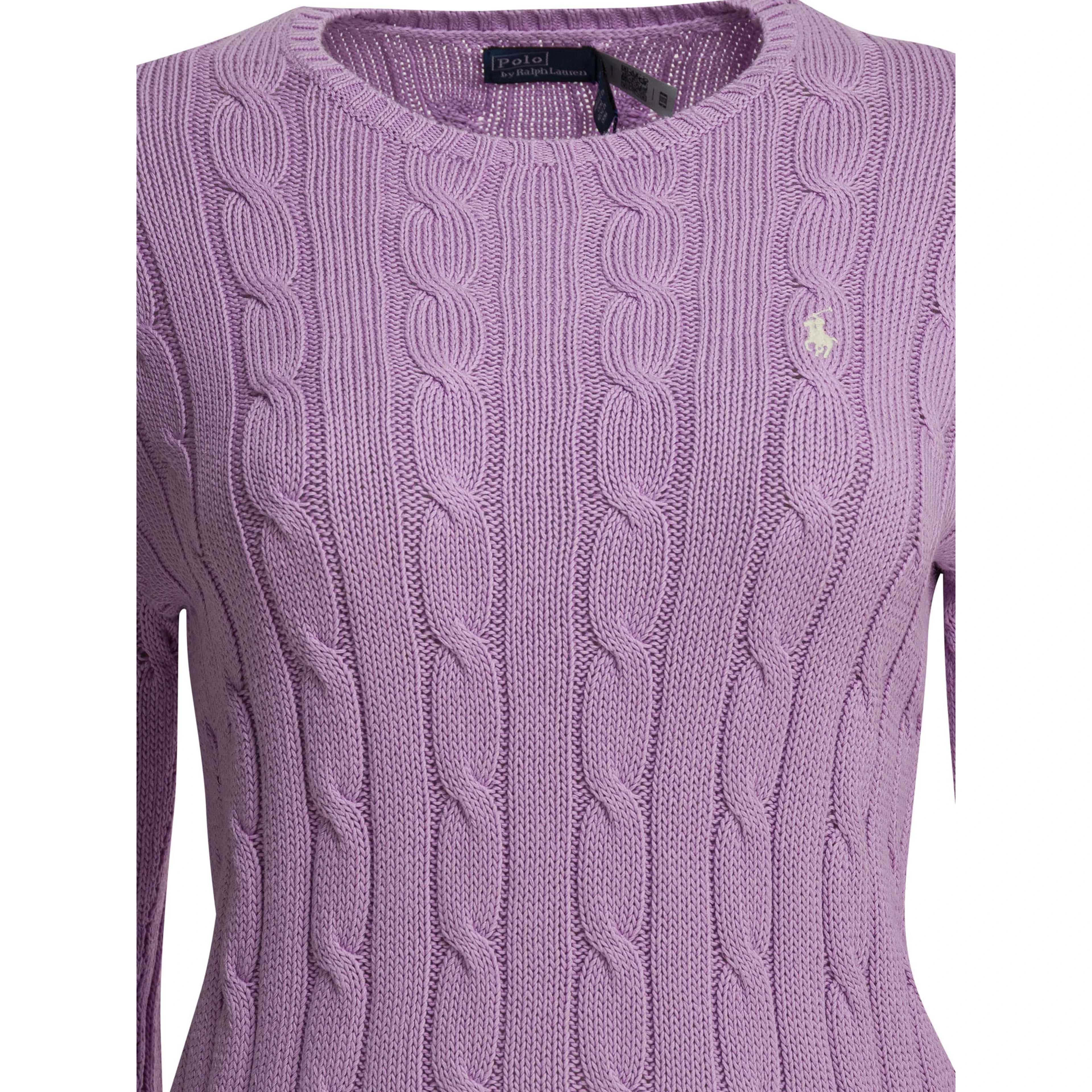 Crew-neck sweater with logo