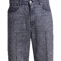 "Ceremony" wide-leg jeans