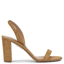 "So Nude Block 85mm" heeled sandals