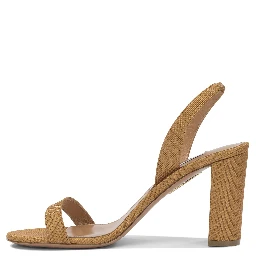 "So Nude Block 85mm" heeled sandals