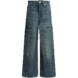 "Baggy Cargo" wide leg jeans