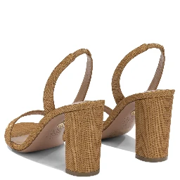 "So Nude Block 85mm" heeled sandals