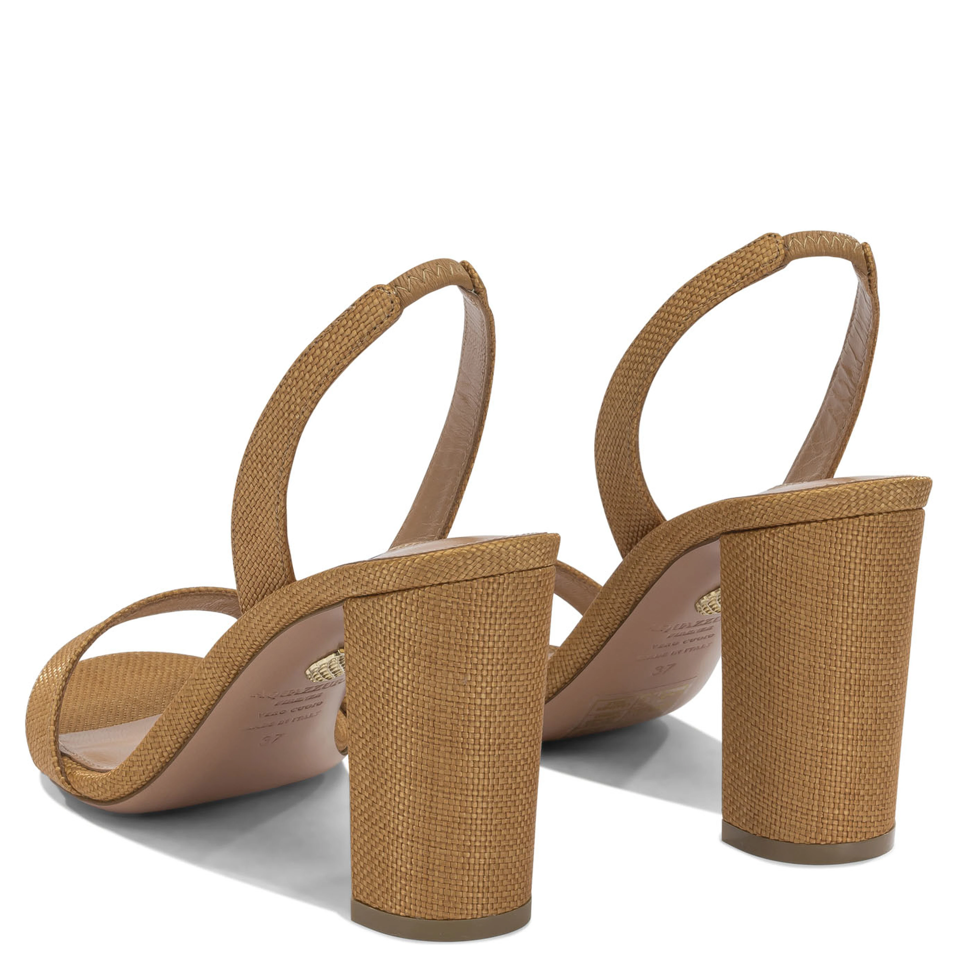 "So Nude Block 85mm" heeled sandals
