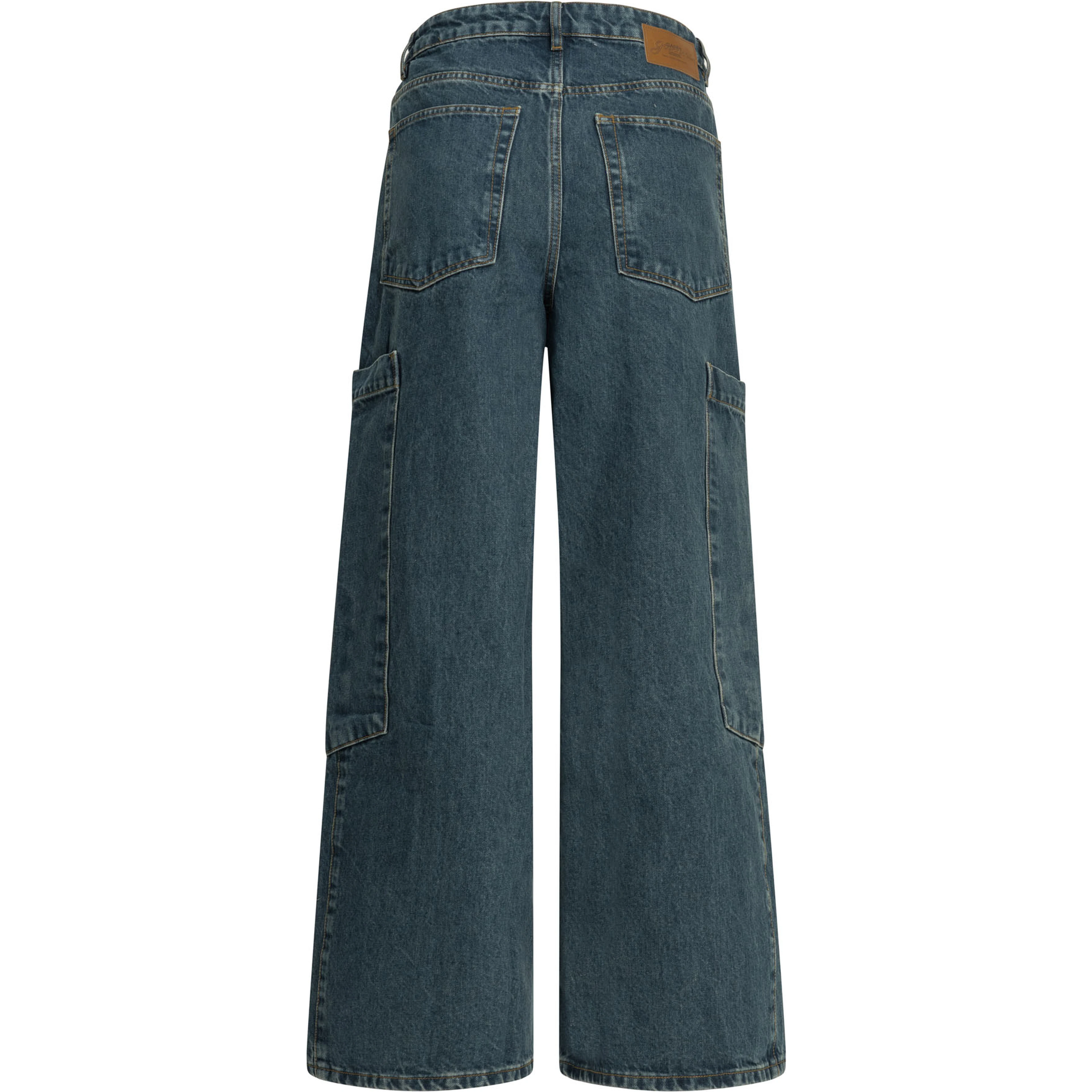 "Baggy Cargo" wide leg jeans