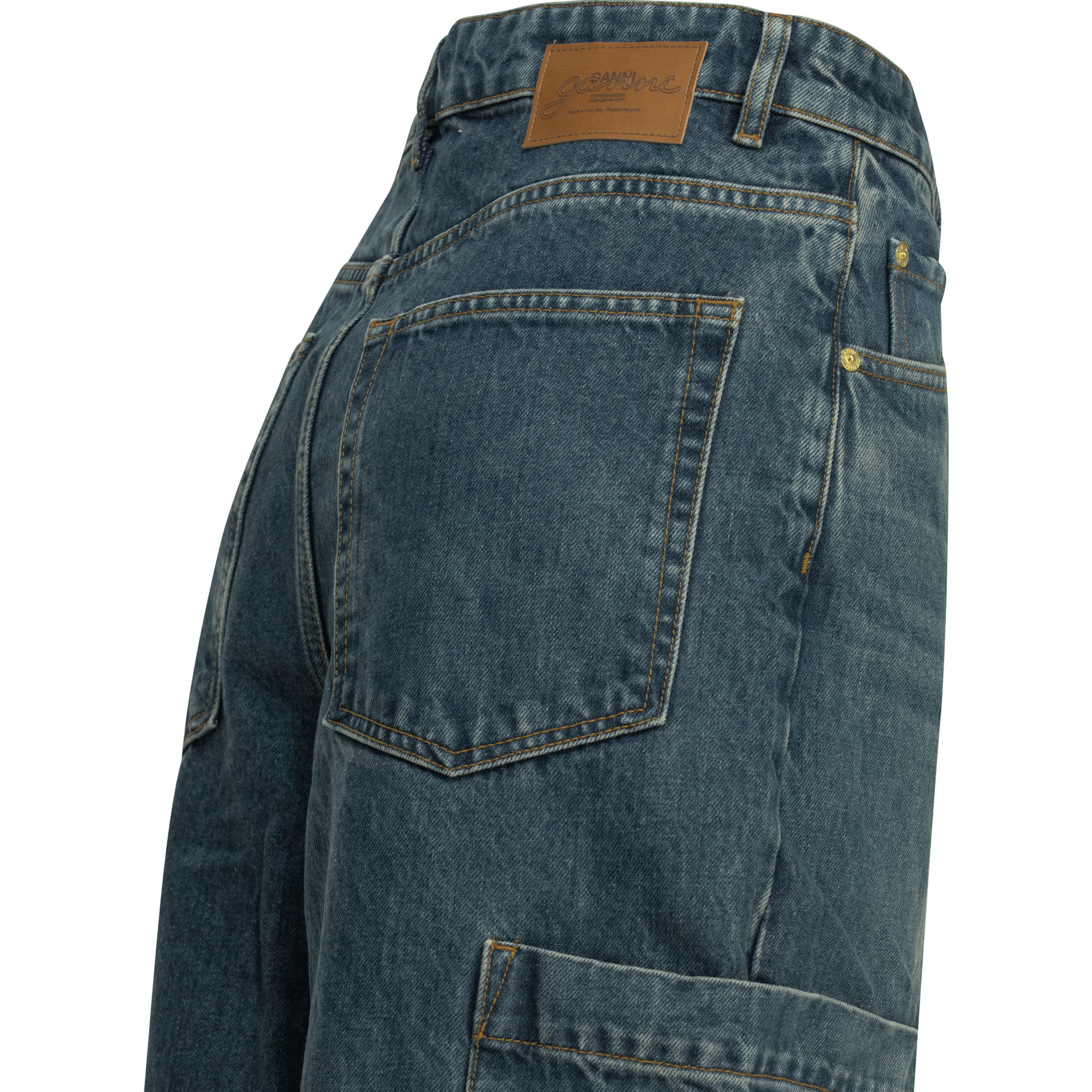 "Baggy Cargo" wide leg jeans
