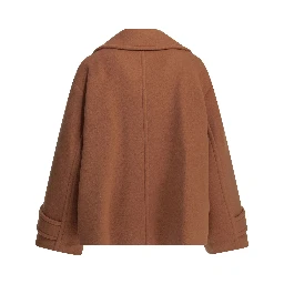 Short wool coat
