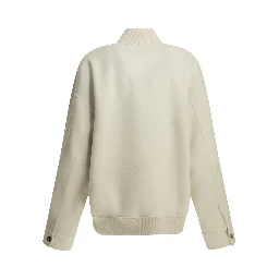Virgin wool bomber jacket