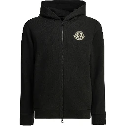 Zip-up Sweatshirt with Logo