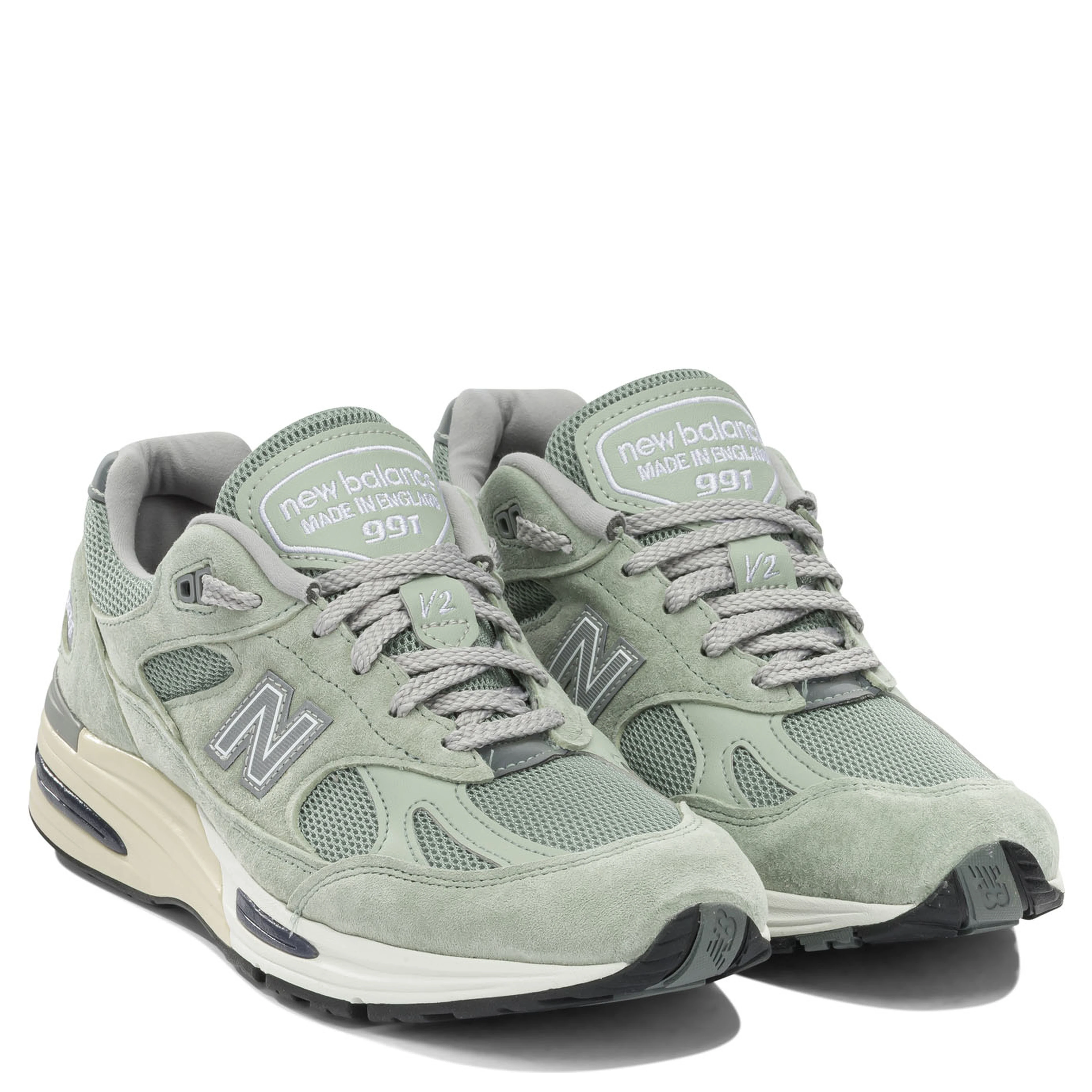 "Made in UK 991v2" Low-Top Sneakers