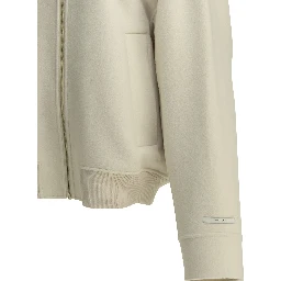 Virgin wool bomber jacket