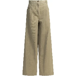 Casual pants made of coated cotton