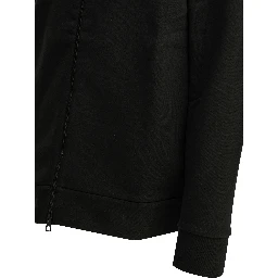 Zip-up Sweatshirt with Logo