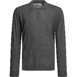 Wool Polo Sweater