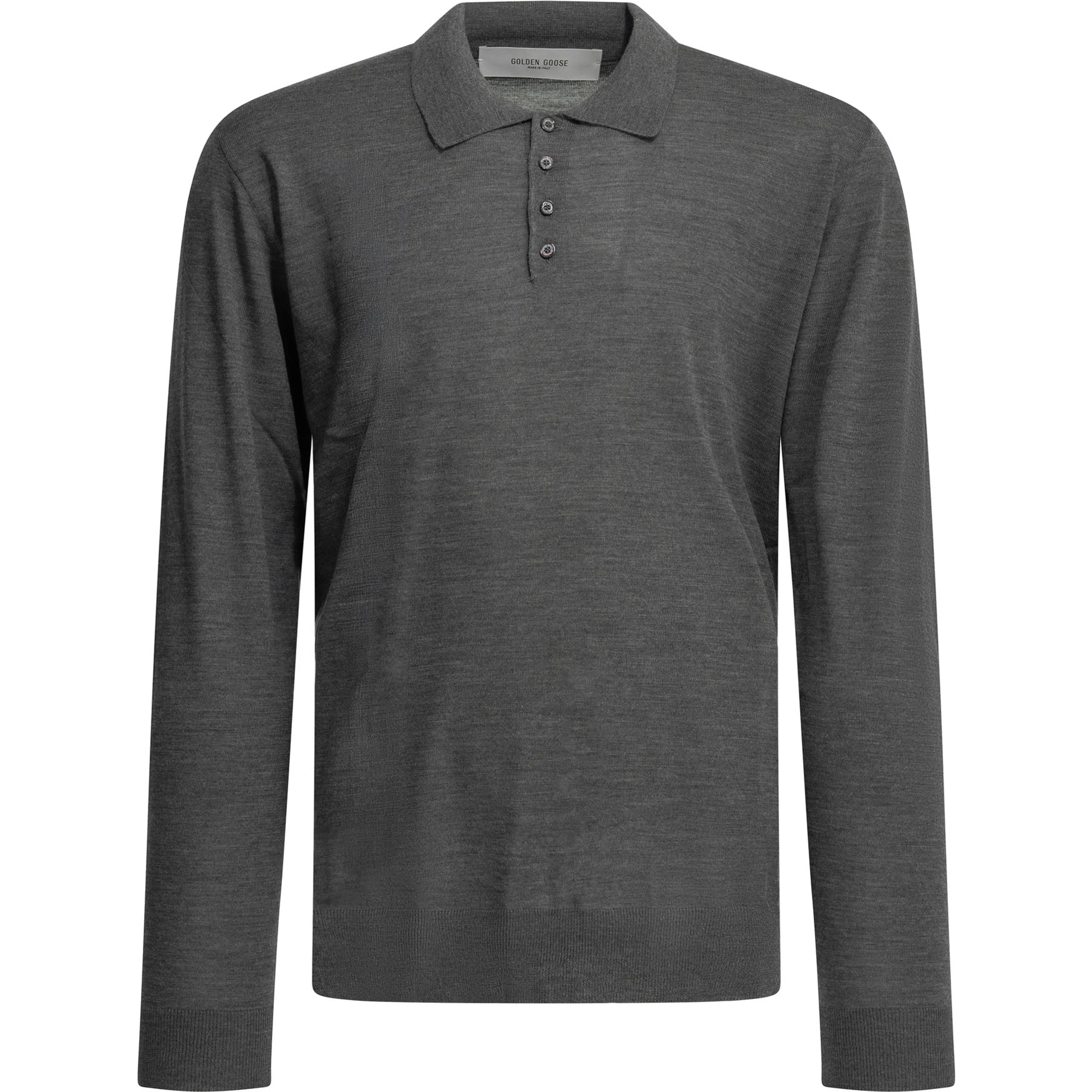 Wool Polo Sweater