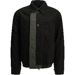 "Nylon Twill x Ripstop Reversible" Quilted Jacket