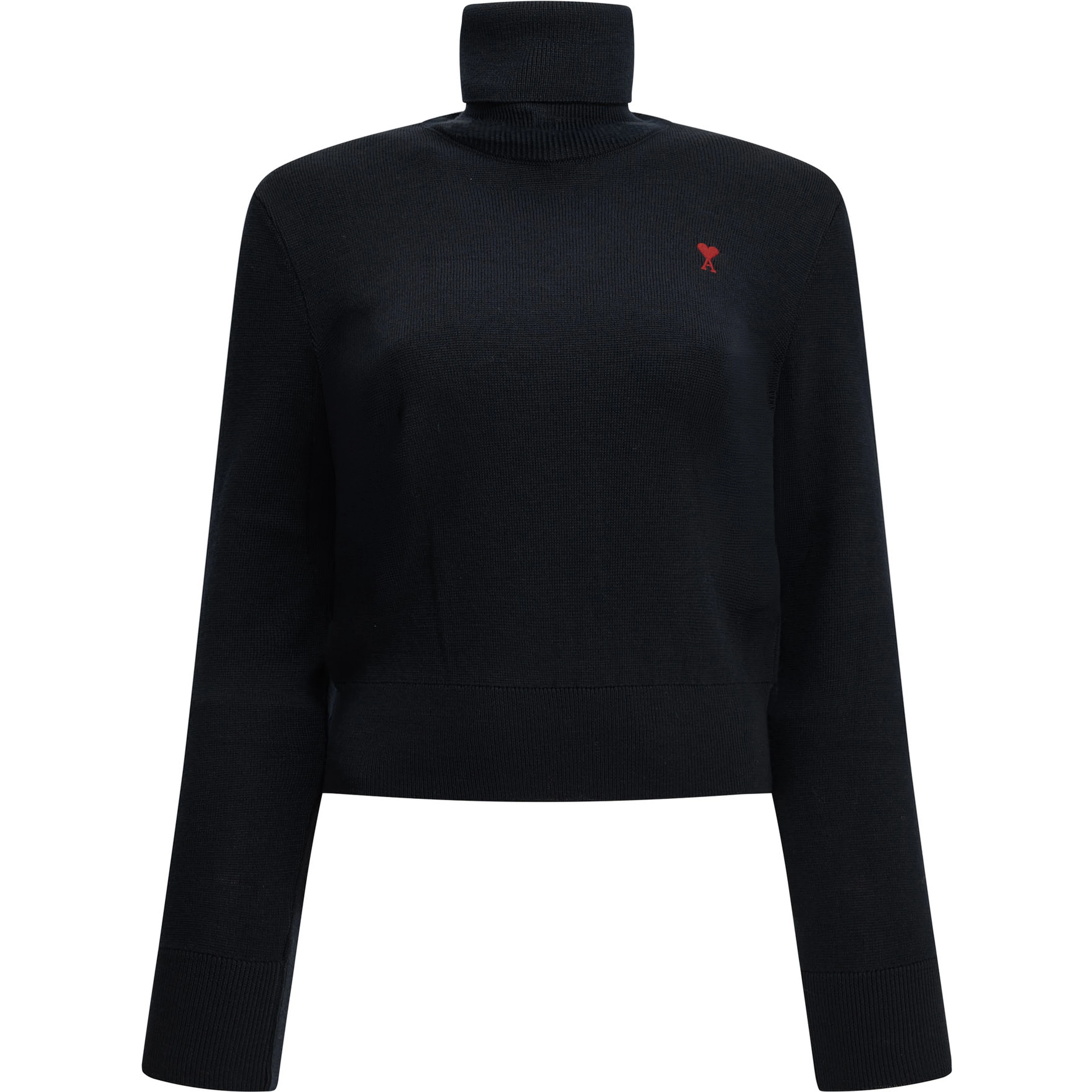 "Ami de Coeur" Turtleneck Sweater