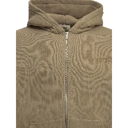 Zip-up Sweatshirt with Logo