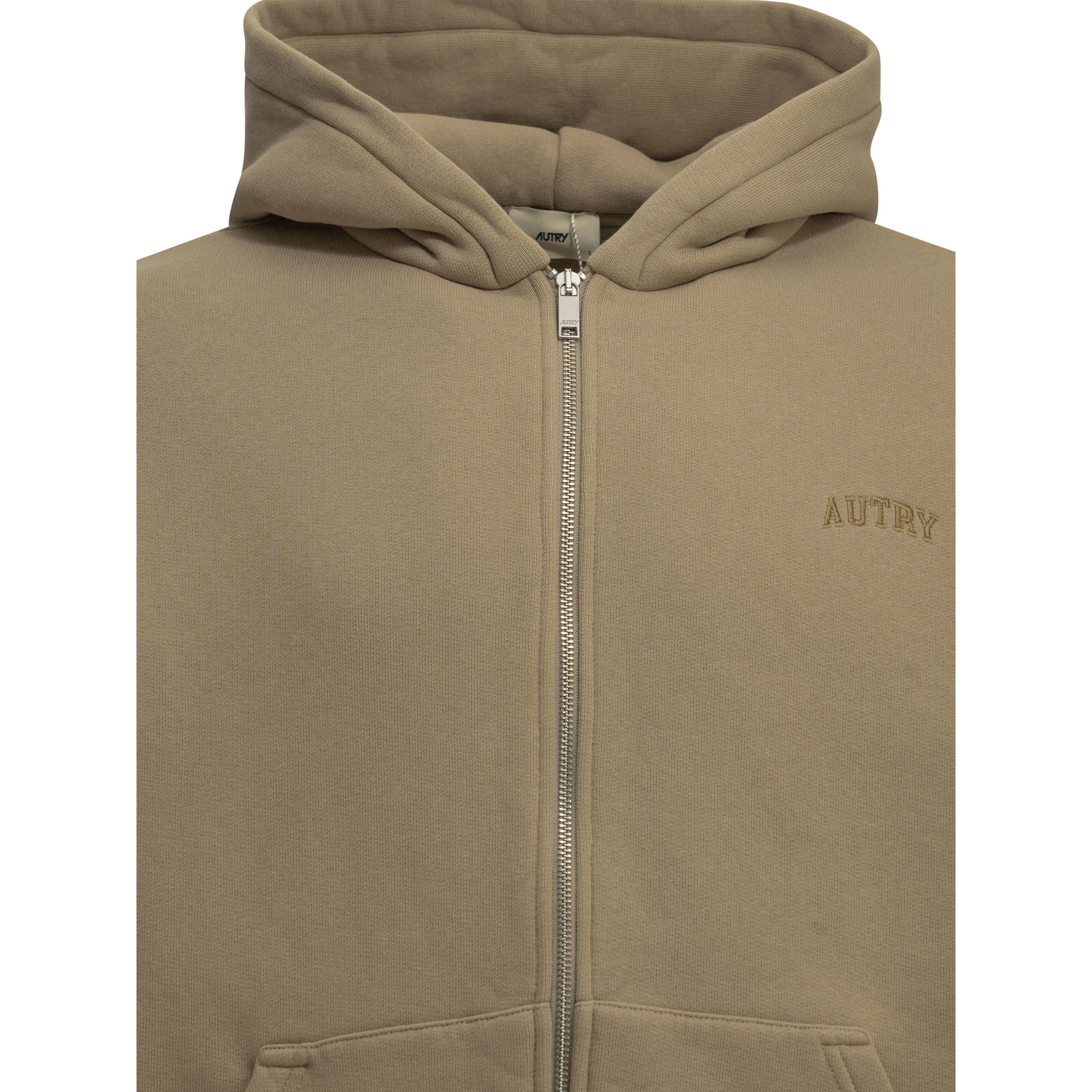 Zip-up Sweatshirt with Logo
