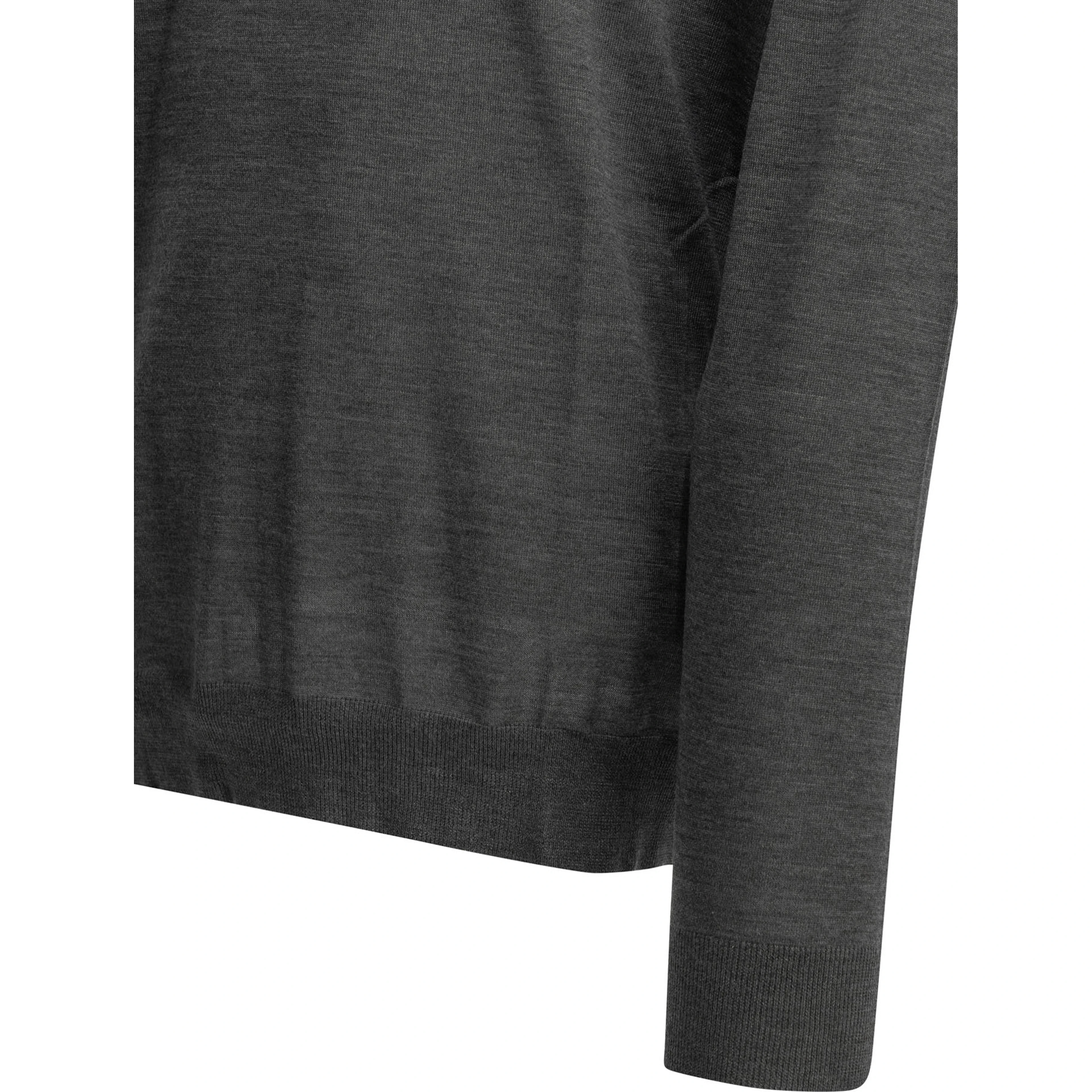 Wool Polo Sweater