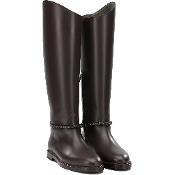"Monili" Knee-High Boots