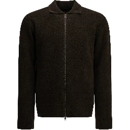 Wool Sweater with a Zipper