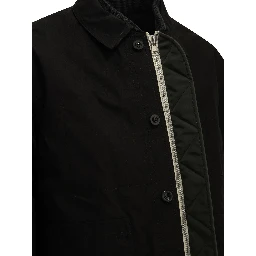 "Nylon Twill x Ripstop Reversible" Quilted Jacket