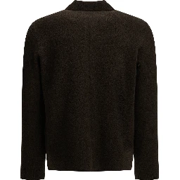 Wool Sweater with a Zipper