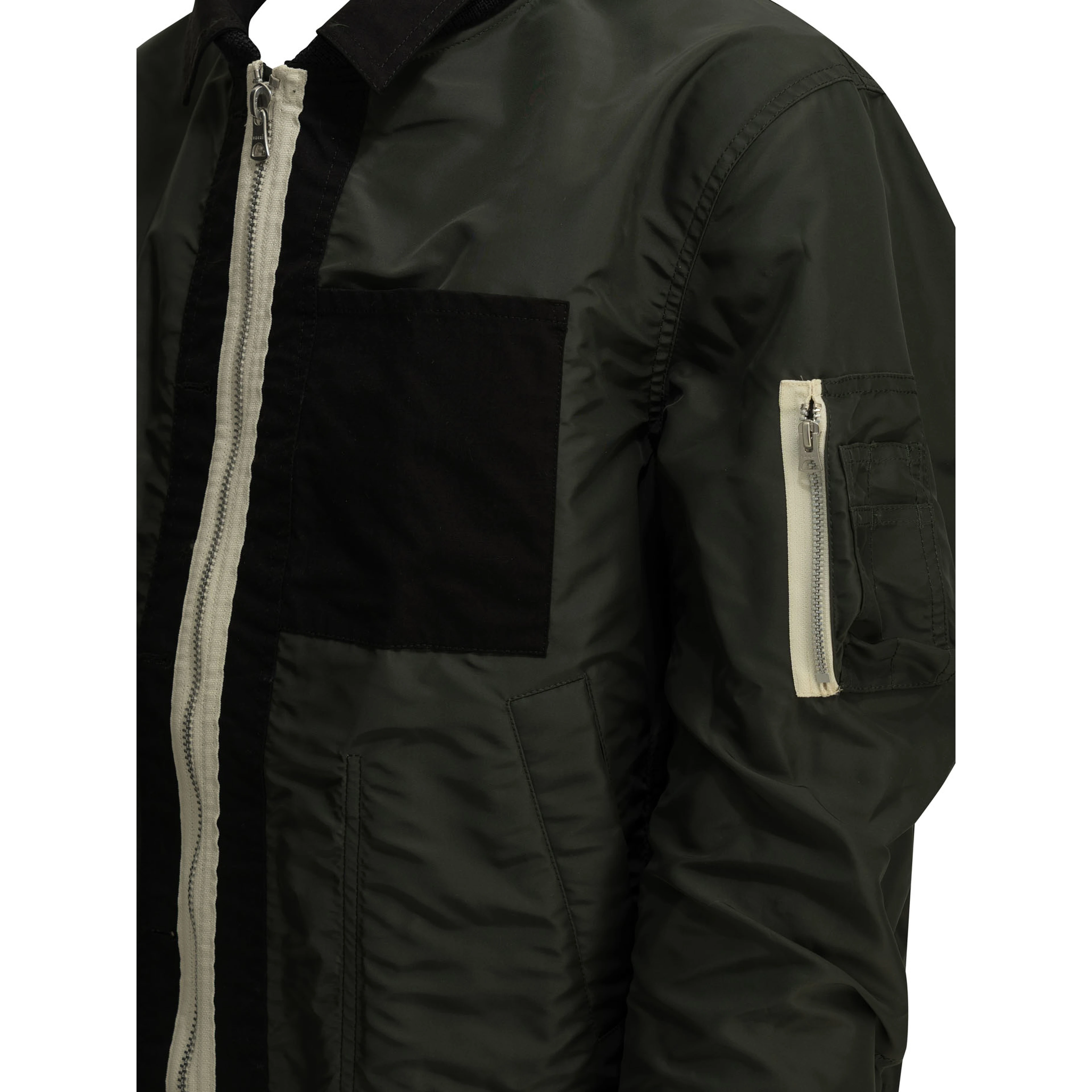 "Nylon Twill x Ripstop Reversible" Quilted Jacket