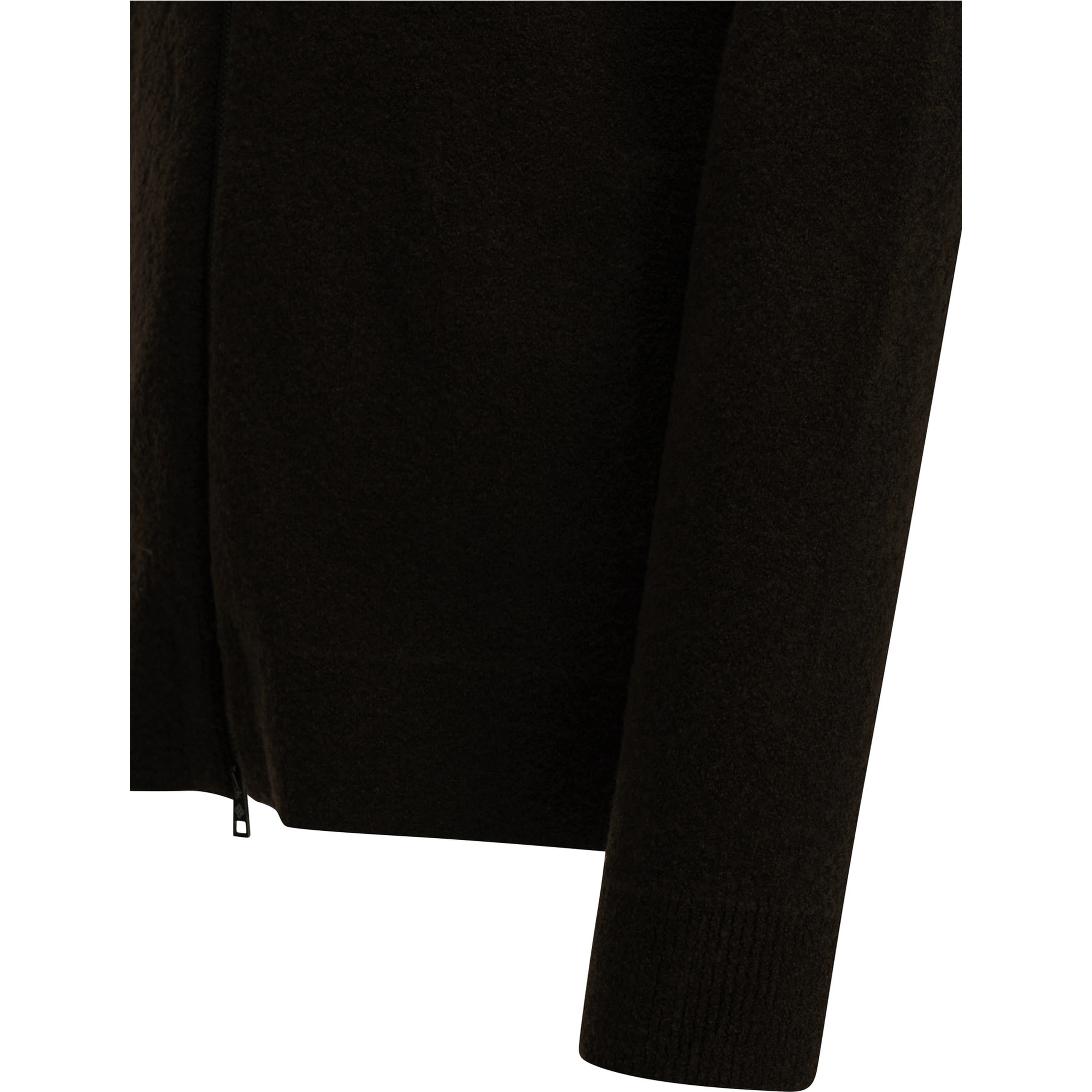 Wool Sweater with a Zipper
