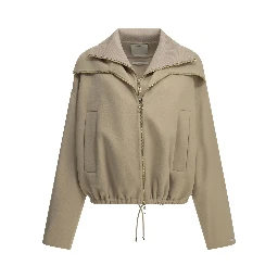 Virgin Wool Bomber Jacket