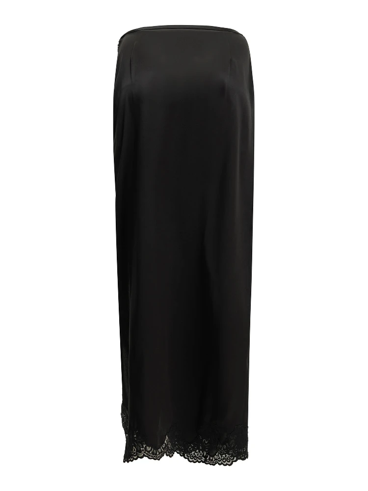 Long skirt with ruffles alternative