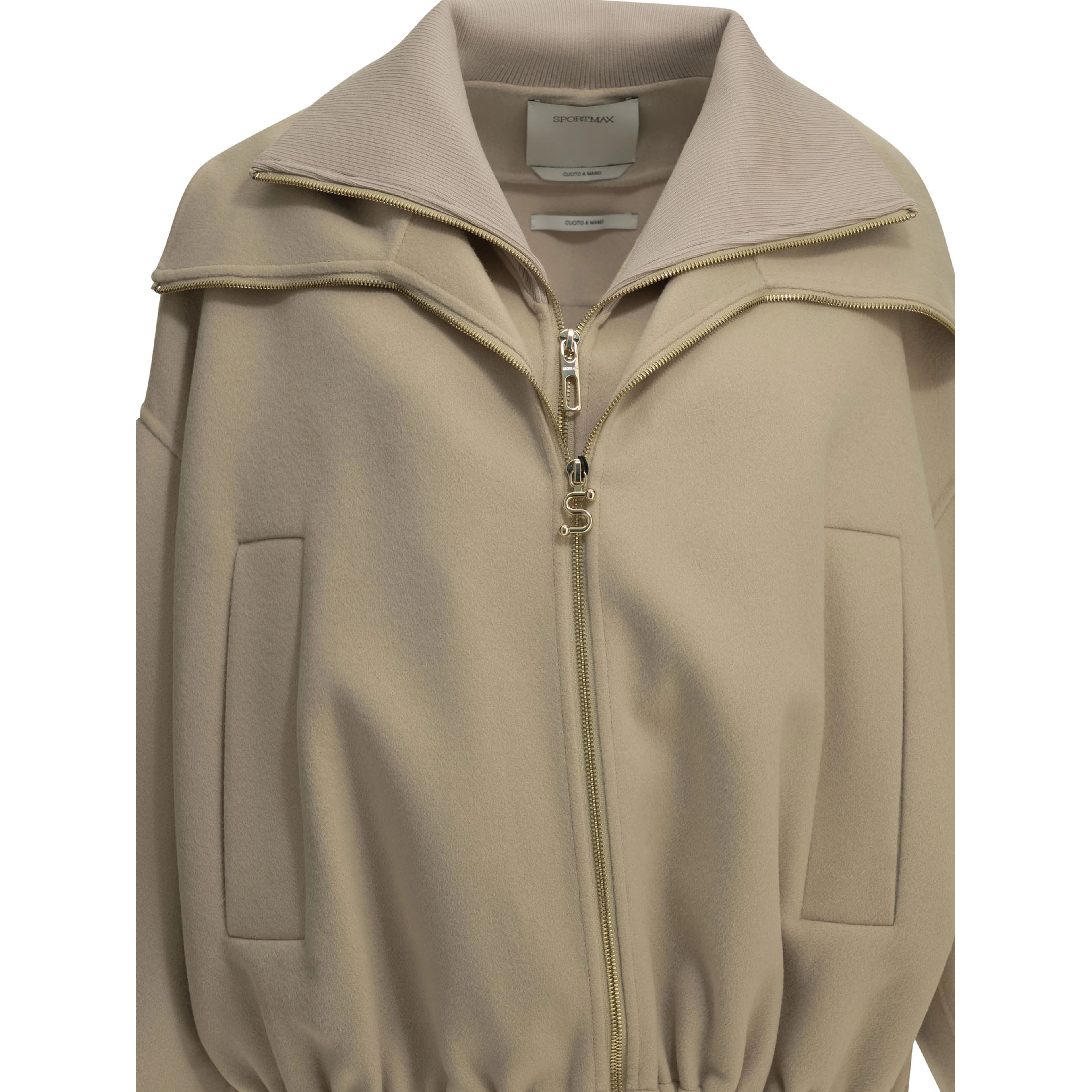 Virgin Wool Bomber Jacket