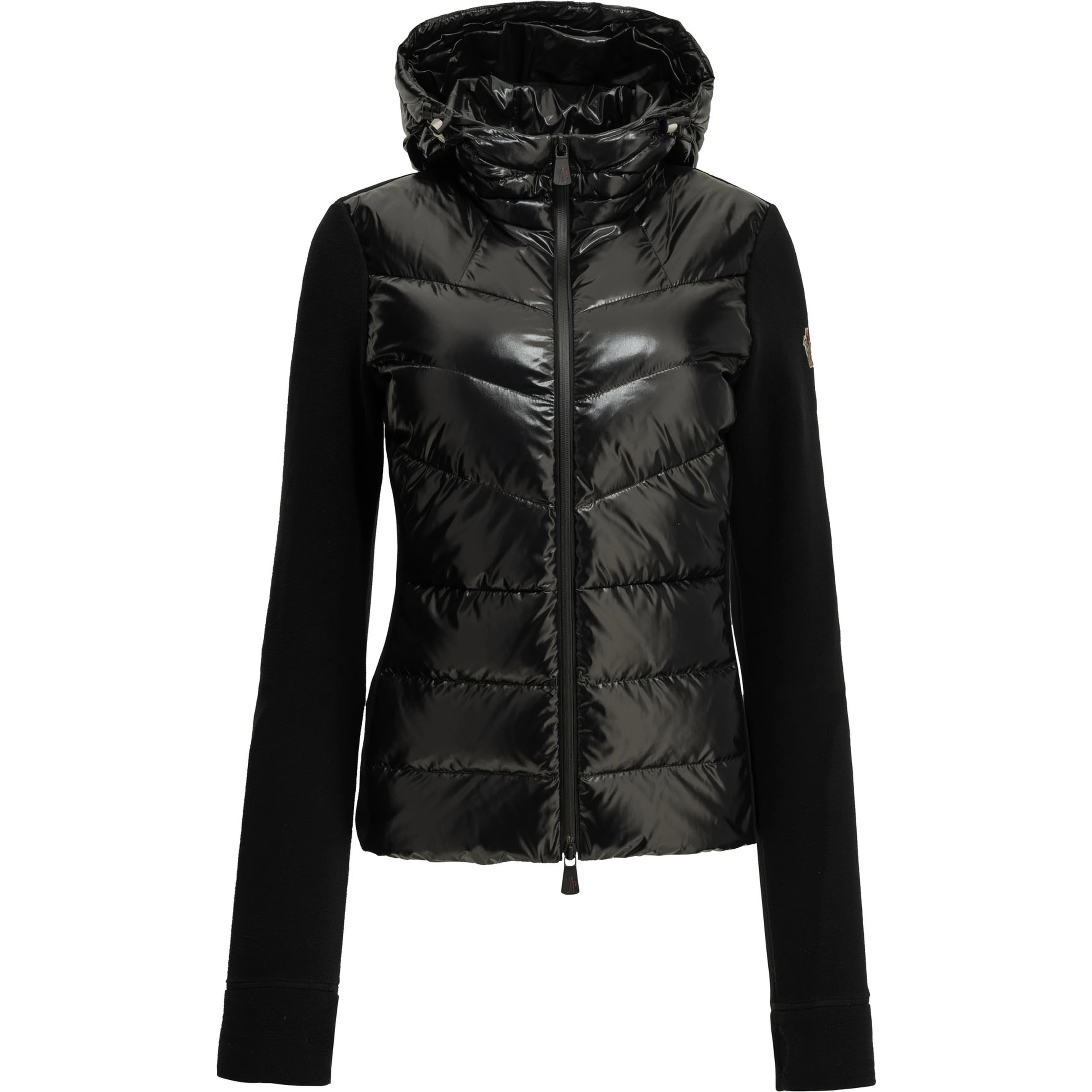 Padded Zip-Up Sweatshirt