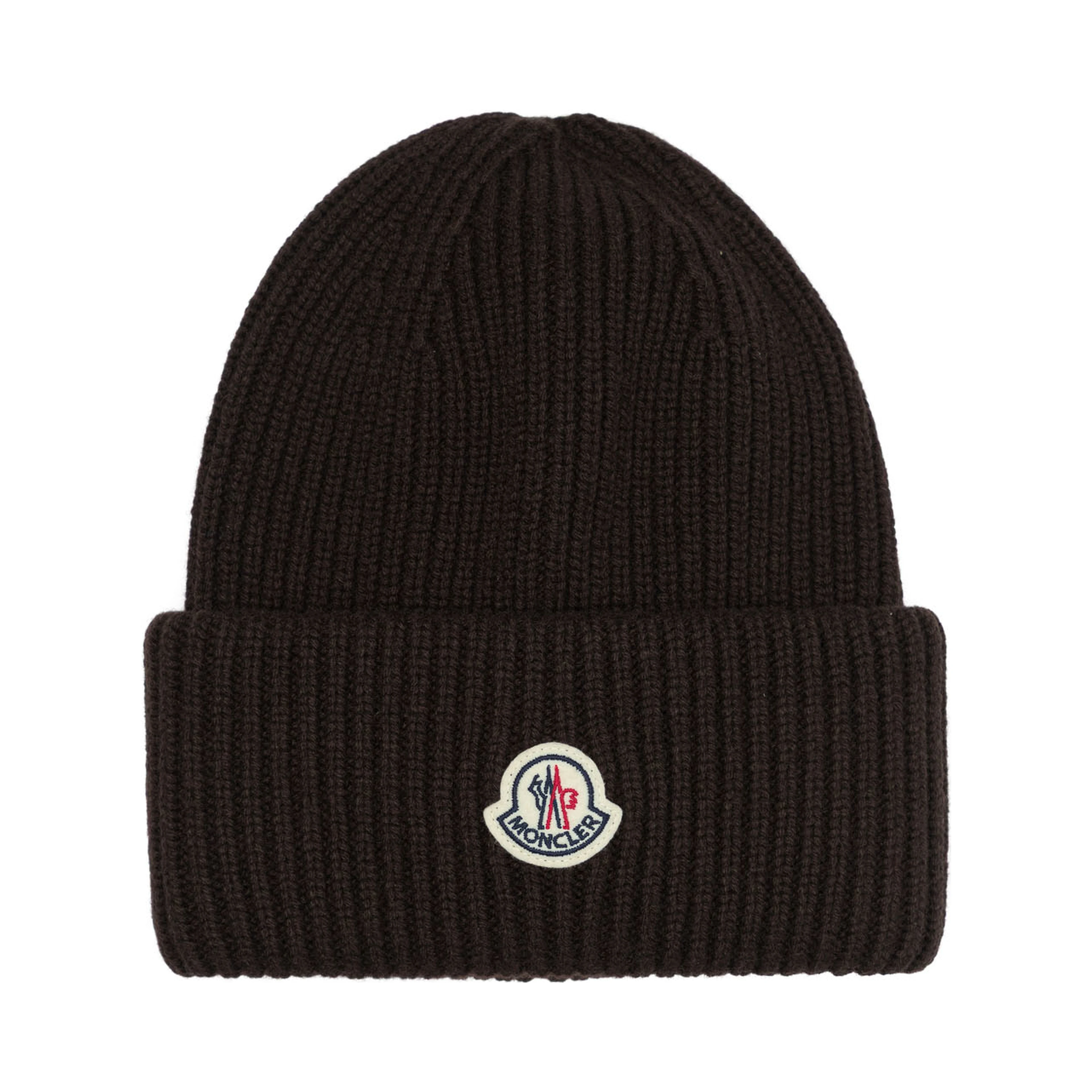 Wool and cashmere beanie with logo