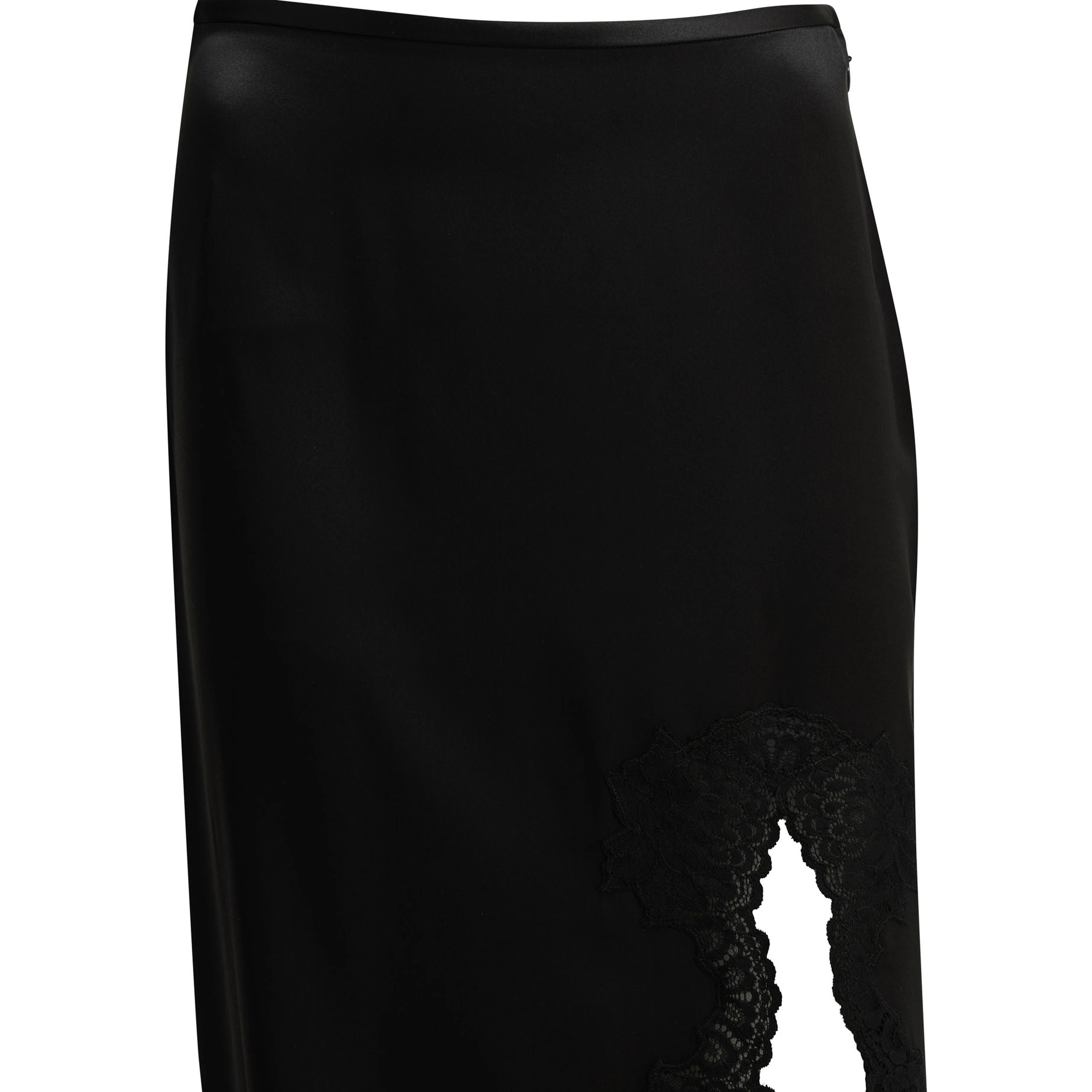 Long skirt with ruffles