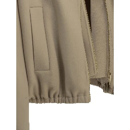 Virgin Wool Bomber Jacket