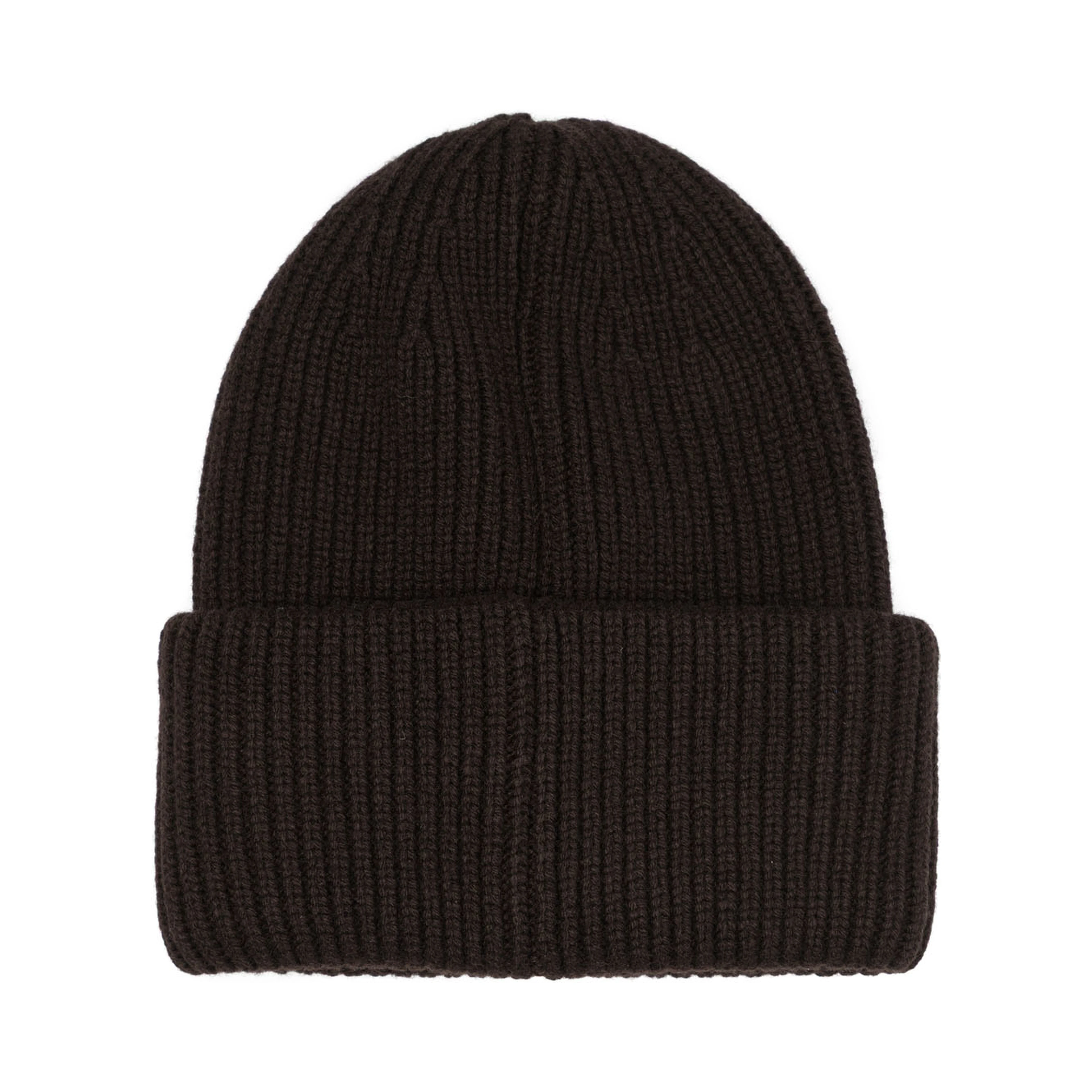 Wool and cashmere beanie with logo