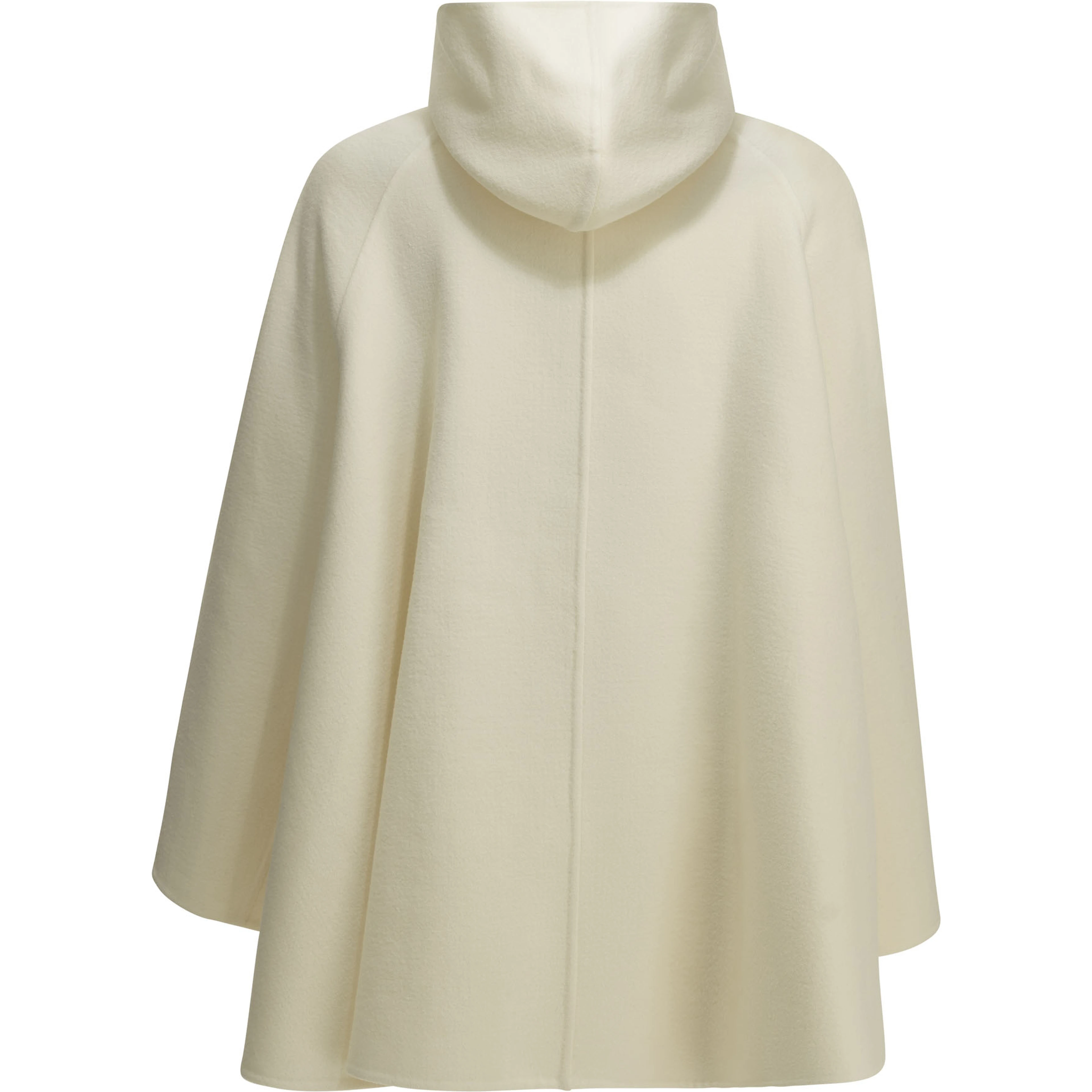 Short coat with a wool scarf