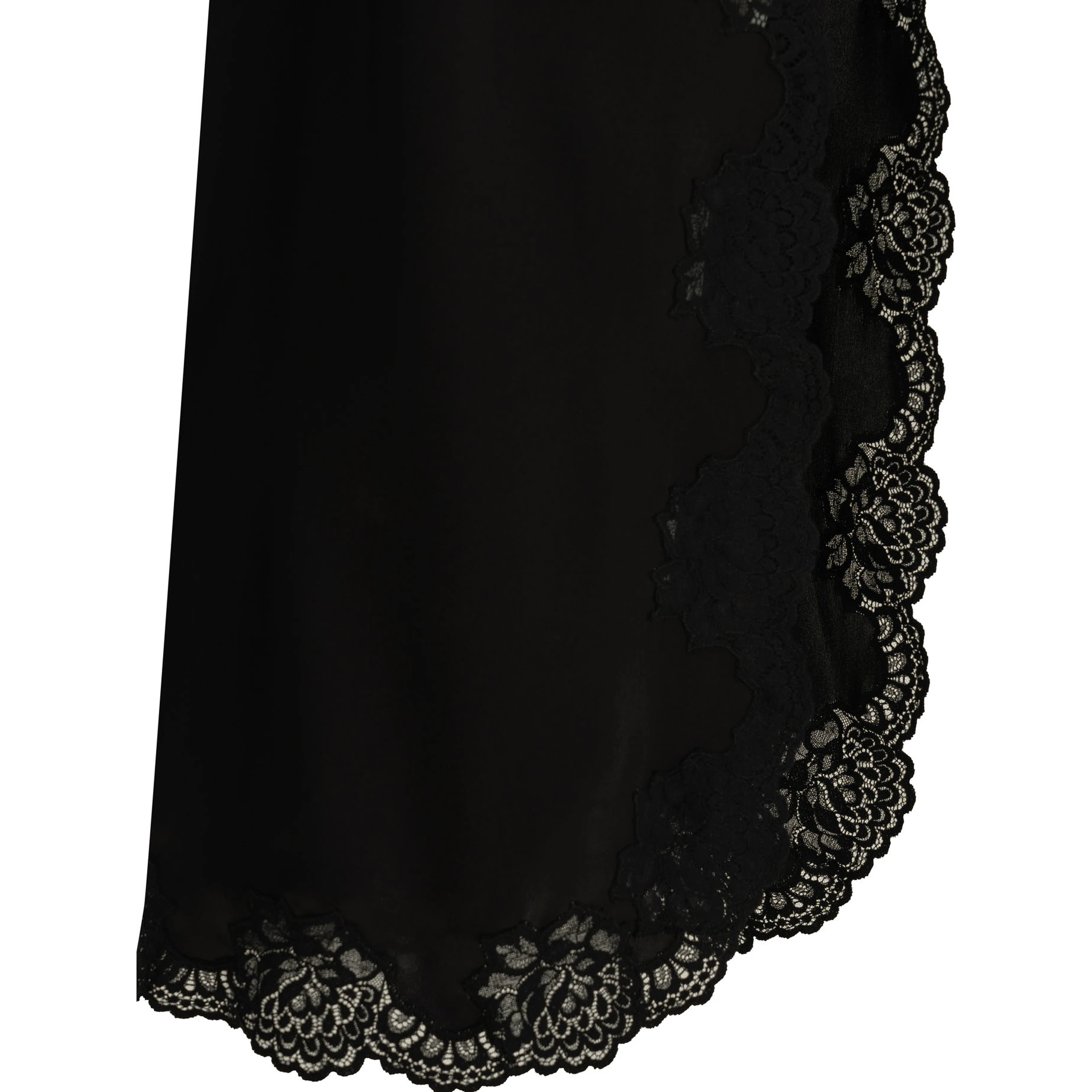 Long skirt with ruffles