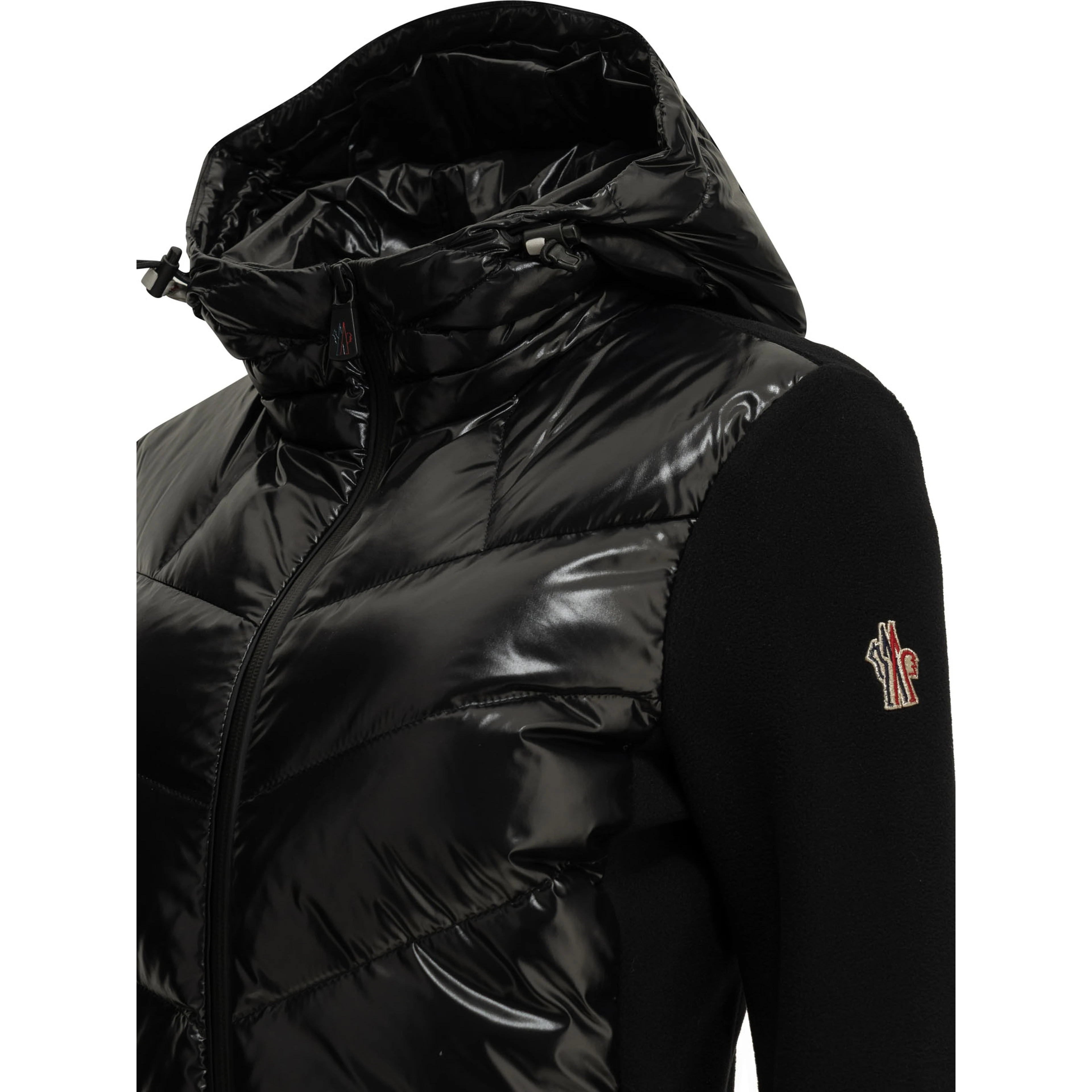 Padded Zip-Up Sweatshirt