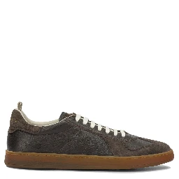 "Militia" Low-Top Sneakers