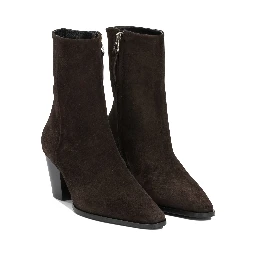 "Hedvig" zippered ankle boots