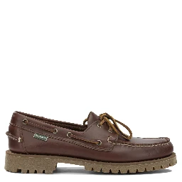 "Ranger Waxy" Lace-Up Loafers