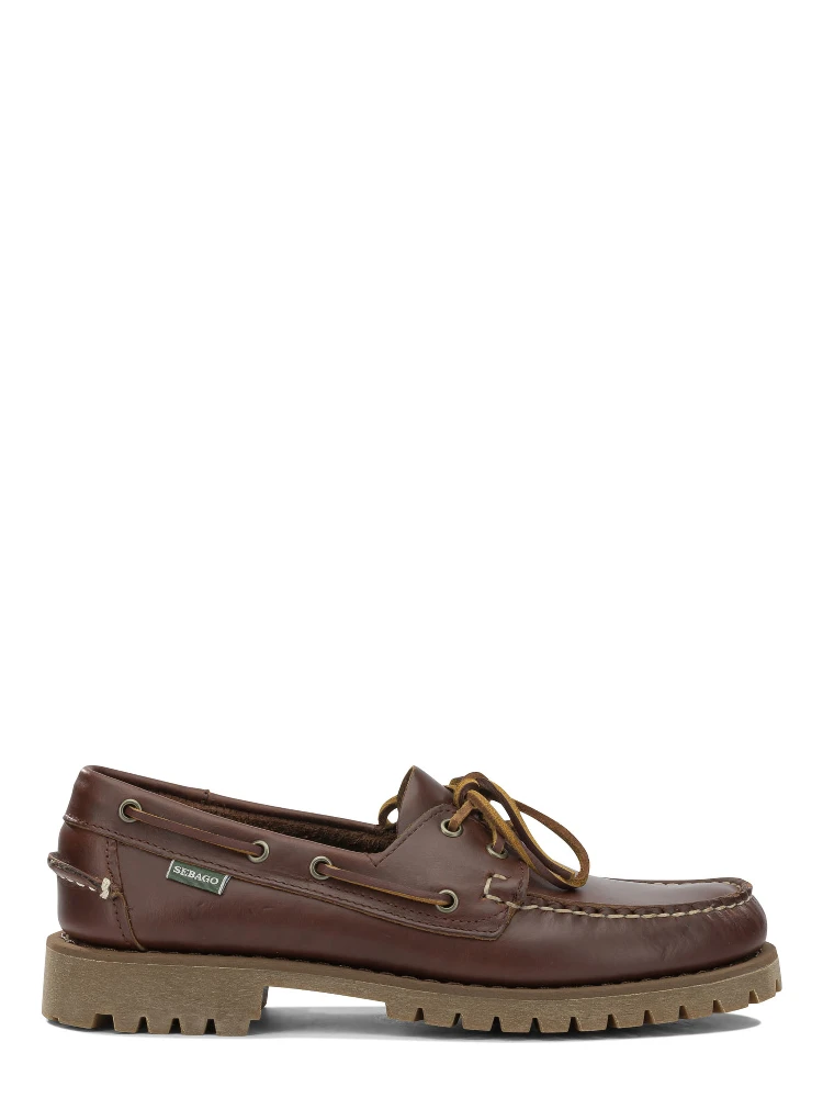 "Ranger Waxy" Lace-Up Loafers